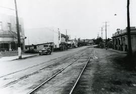 Streetcar tracks on Esquimalt Road