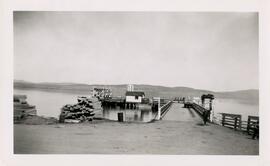 "Francois Lake, ferry wharf" (Yarrows Ltd)