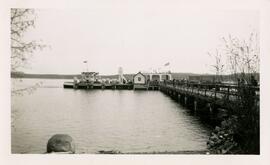 Docking facilities at Francois Lake