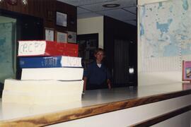 Front desk at Public Safety Building