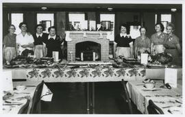 Naden waitresses, Christmas dinner