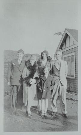 Bourne family at Christmas