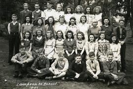Grade 8 Class A, Lampson Street School, 1942