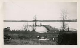 Ferry wharf at Francois Lake