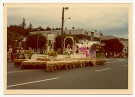 City of Victoria float in Bucaneer Days parade, ca. 1973