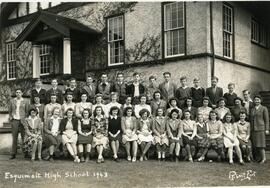 Grade 9 Class, Esquimalt High School, 1943
