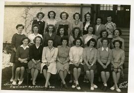 Grade 12 Class, Girls' Hi Y, Esquimalt High School, 1946