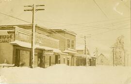 1300 block of Esquimalt Road after snowfall