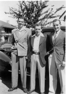 Roy Taylor, Ernie Durrant, Walter Lock
